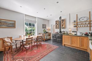 Breakfast kitchen with aga- click for photo gallery